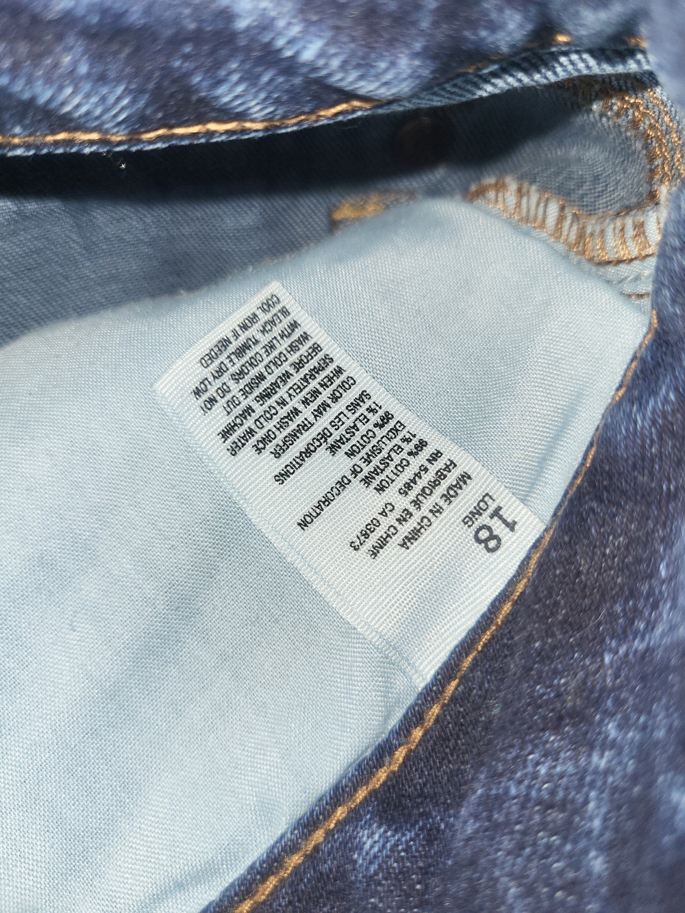 American Eagle Artist Jeans~Size 18 Long. - Picture 5 of 16